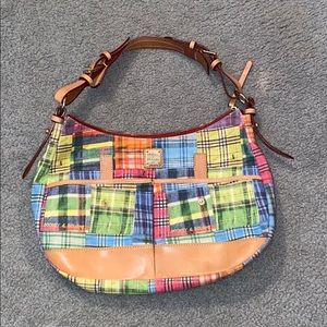 Dooney and burke plaid purse